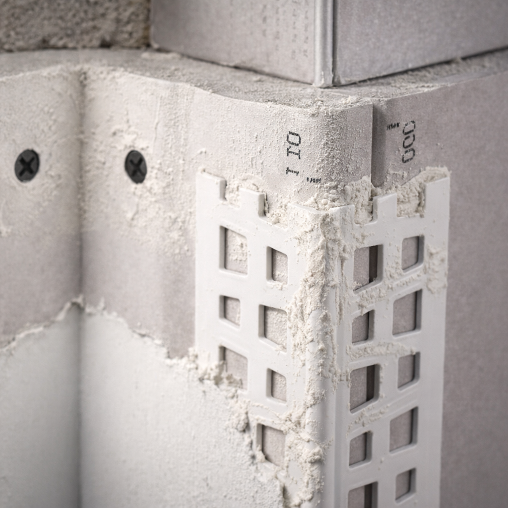 10X25x25mmPvcRenderCornerBead4