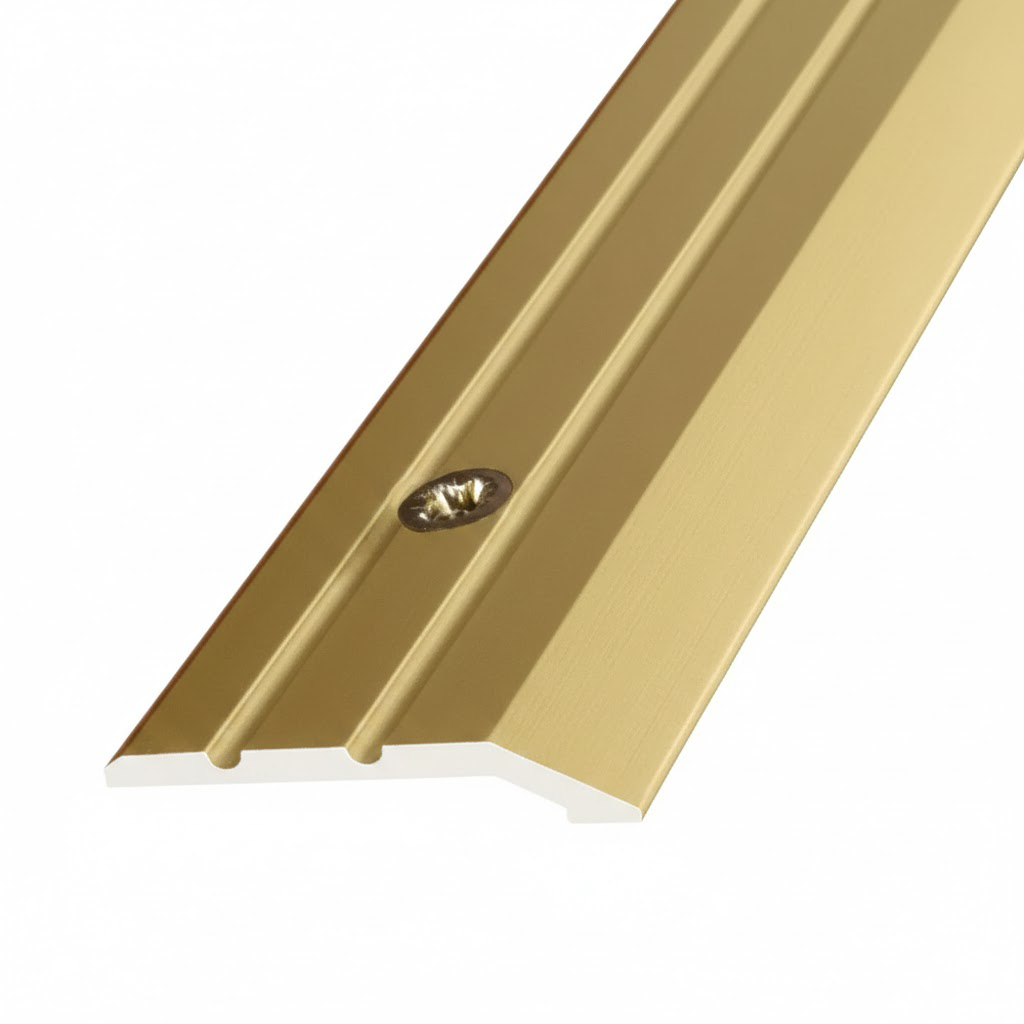 A01 aluminium threshold ramp profile 30mm for smooth floor transitions
