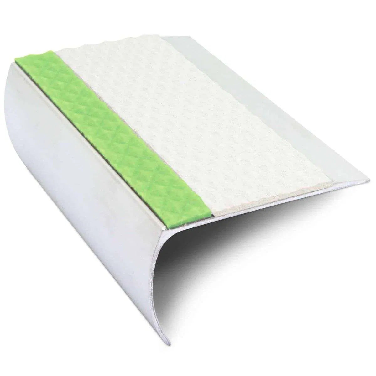 ASL25 Dolphin White Tredsafe Aluminium Non Slip Stair