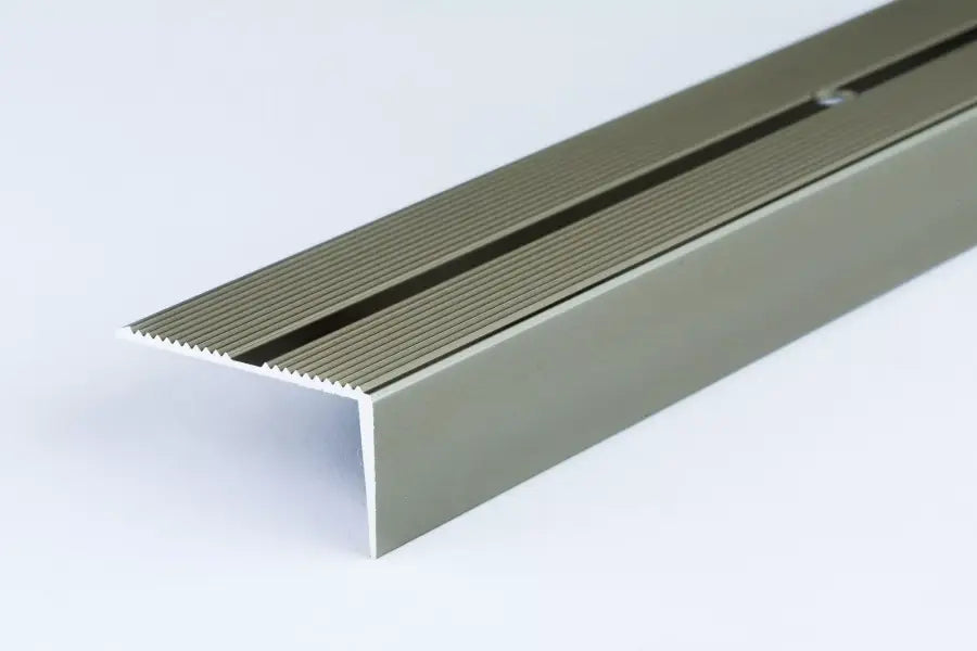 Aluminium Stair Nosing Anodised Grooved Anti-Slip 40 MM x 20 MM