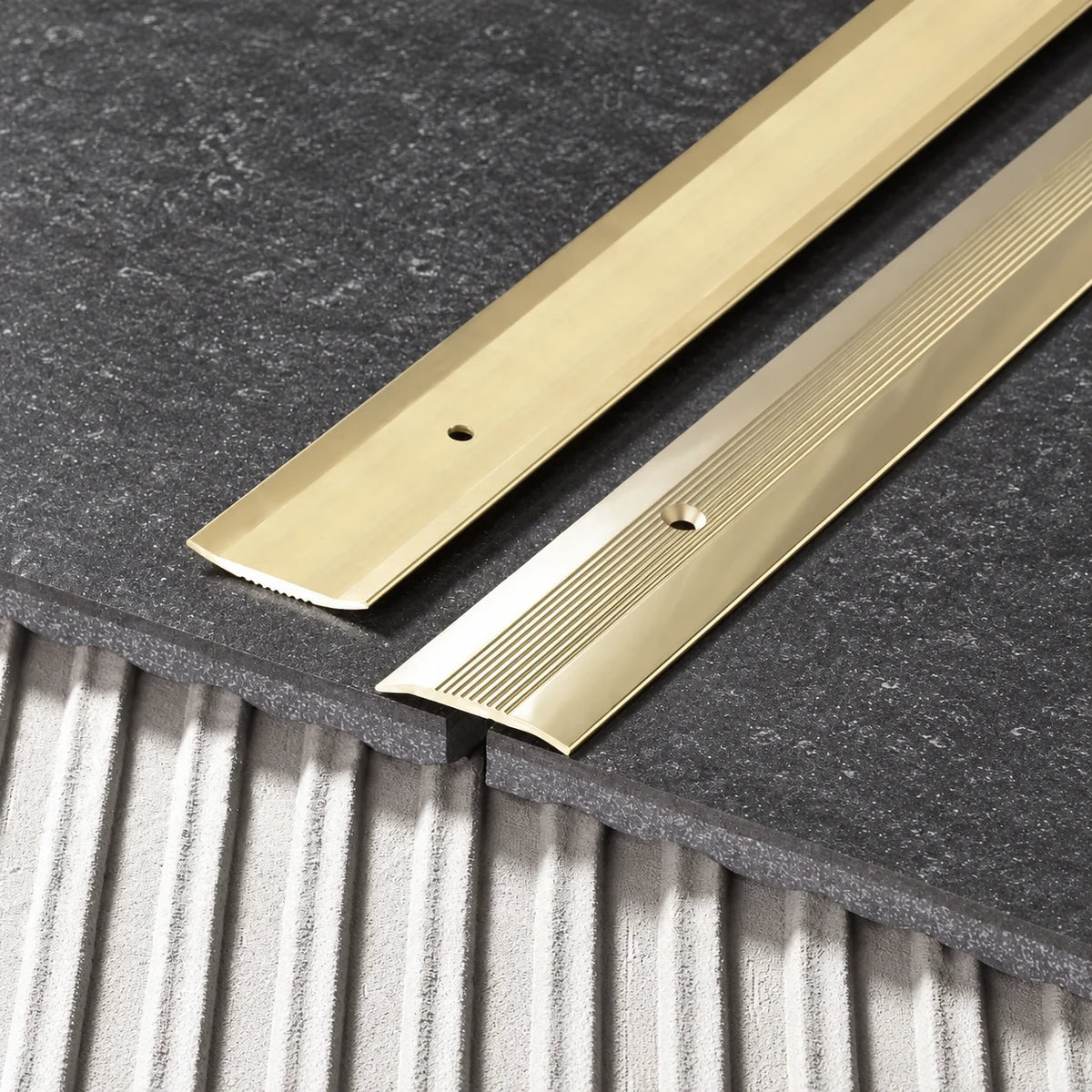 38mm Aluminium Door Threshold Strip – Carpet to Laminate Bar Realuse Image