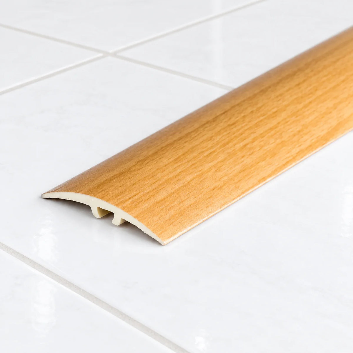 30mm uPVC Wood Effect Door Threshold Strip – 900mm Dual Fix In Beech Color