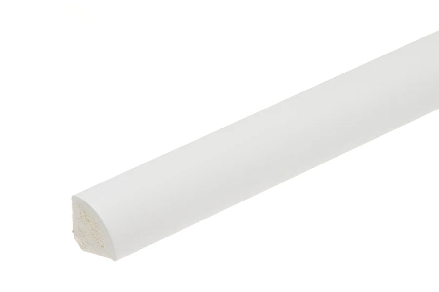 Decorative Flooring Window Edge Beading Worktop Strip uPVC 18mm Quadrant Trim Moulding