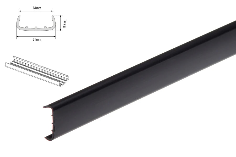 PVC Melamine Furniture Board Panel Cover U Trim Edging Strip