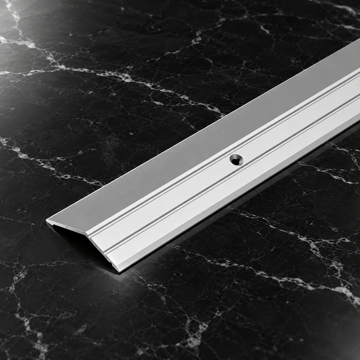45x16mm Anodised Aluminium Floor Ramp Threshold Strip In Silver Color