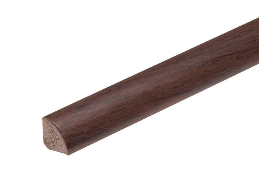 UPVC Scotia Skirting Board Quadrant Trim Moulding Decorative Flooring Edge Beading Strip