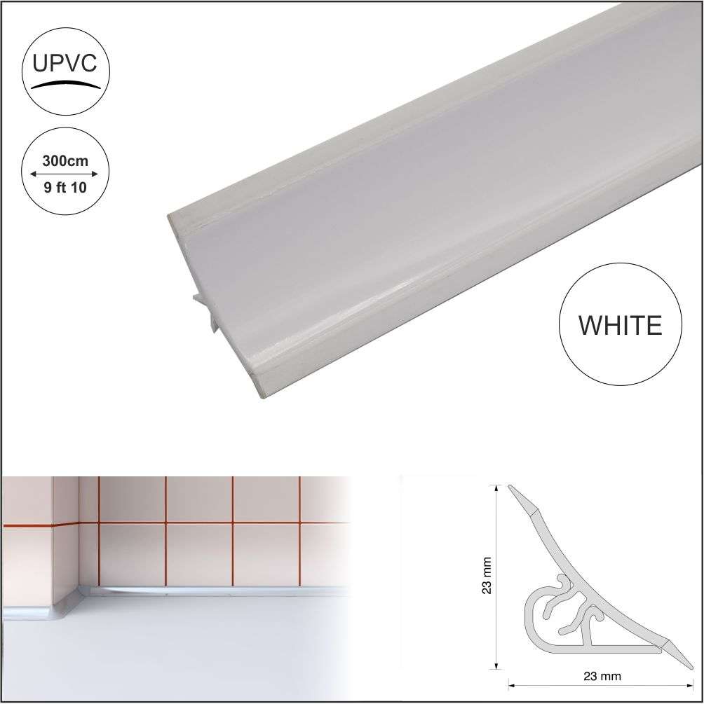Worktop Profile Strip Splashback Edging Trim Kitchen Seal And Finishing Elements