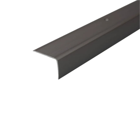 Aluminium Non Slip Ribbed Treads Stair Nosing Edge Trim