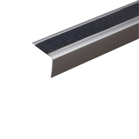 Anodised Aluminium Non Slip Stair Nosing Edge Trim With Tape