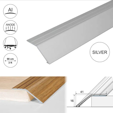 Aluminium Self Adhesive Door Threshold Ramp Profile