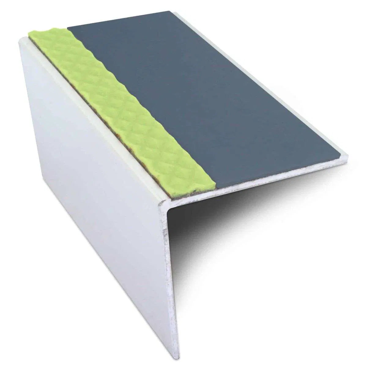 56x55mm DDA Compliant Aluminium Non Slip Stair