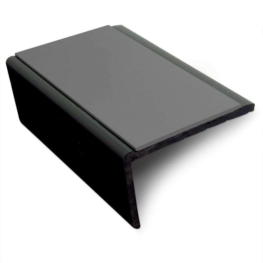 NSP – 56 x 32.5mm Slimline Hard Nose PVC Non Slip Stair Nosing