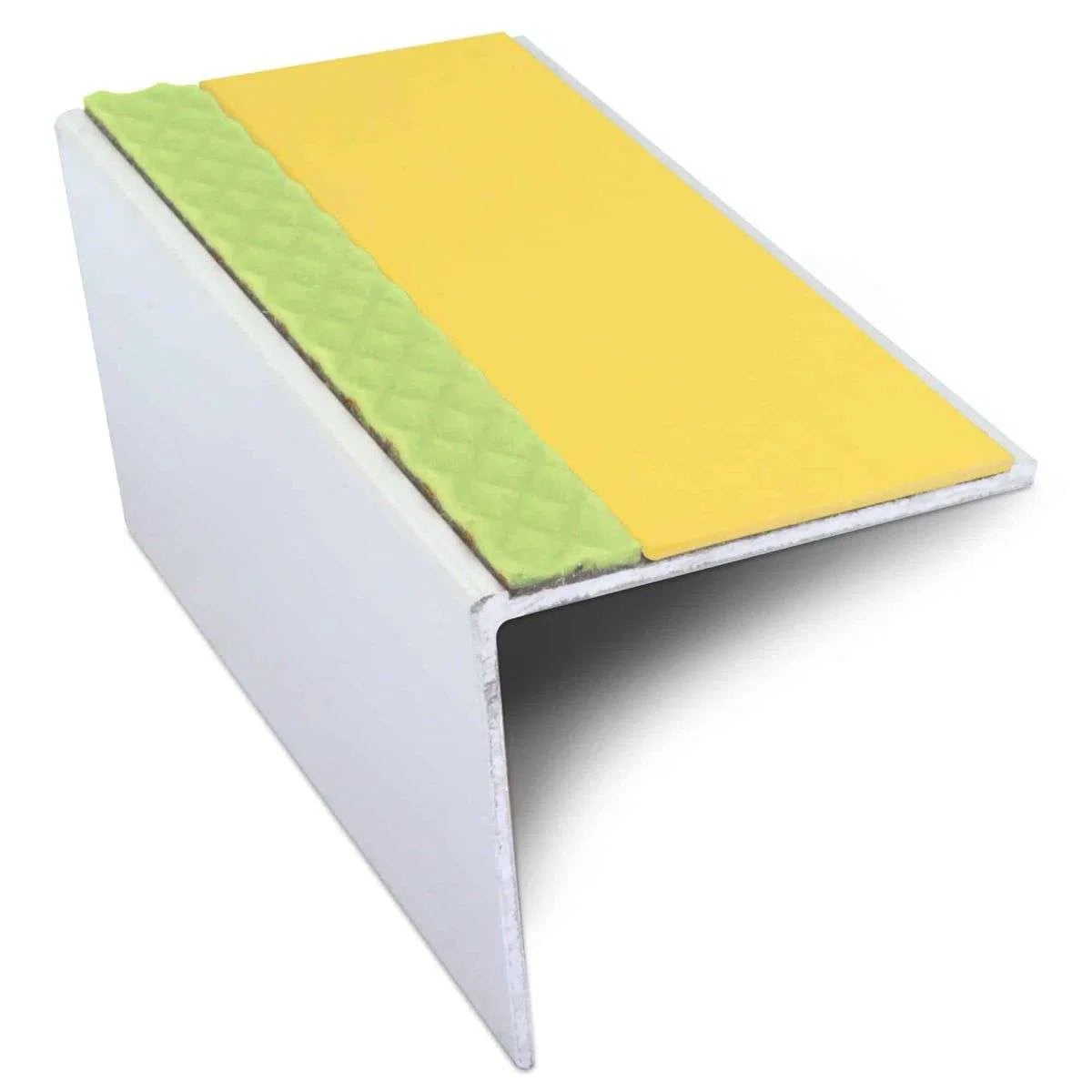 56x55mm DDA Compliant Aluminium Non Slip Stair