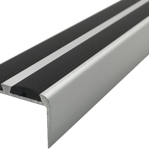 Stair Nosing With Rubber Inserts