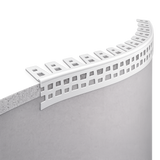 25x25 PVC flexible render corner bead used on arched wall to create clean curved edges