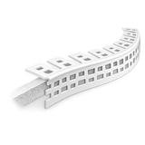 10 x 25x25 PVC flexible arch render corner bead 3m for curved wall and arch corners