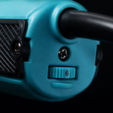 Electric 1200W angle grinder with variable speed control for 125mm discs