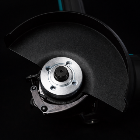 Compact 1200W angle grinder with adjustable speed for 125mm cutting discs