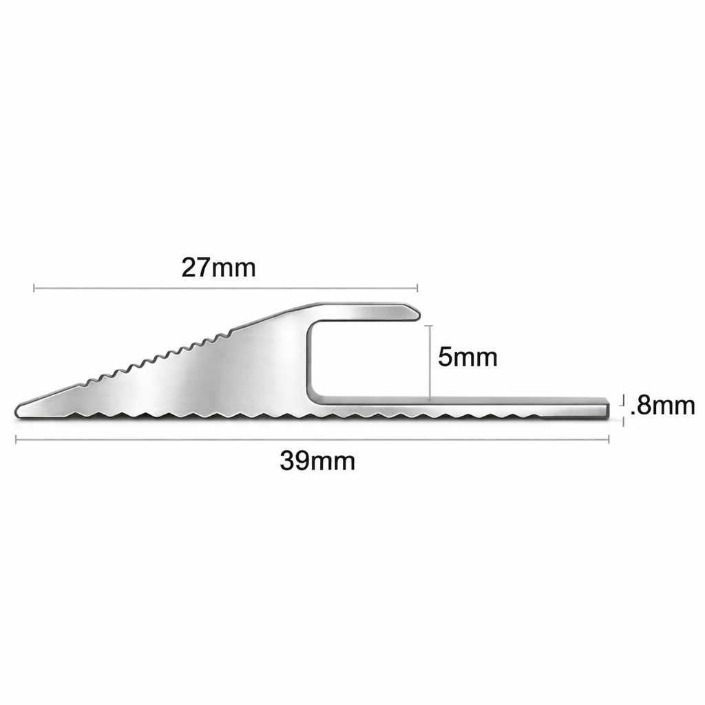 2.7m LVT flooring reducer edge profile in use at door threshold