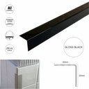 Aluminium Retro-Fit Tile Trim Angle Edge Protector Cladding Corner Trim 20x20mm