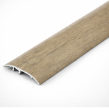 Autumn Oak 37mm aluminium 4-in-1 wood-effect door threshold S16K profile