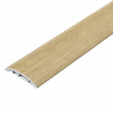 Quattro Oak S16K 37mm aluminium wood-effect door threshold trim for multiple floor types