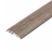 Antique Walnut S16K 37mm aluminium wood-effect door threshold trim for multiple floor types