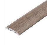 Antique Walnut S16K 37mm aluminium wood-effect door threshold trim for multiple floor types