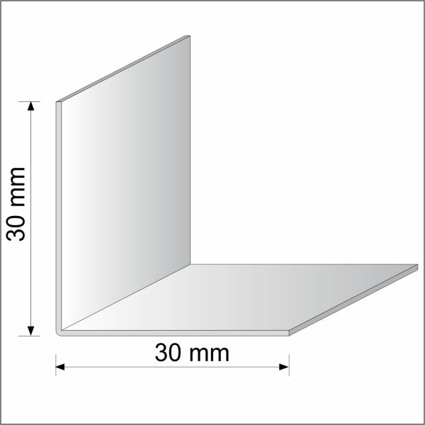 30x30 UPvc Corner 90 Degree Angle Trim