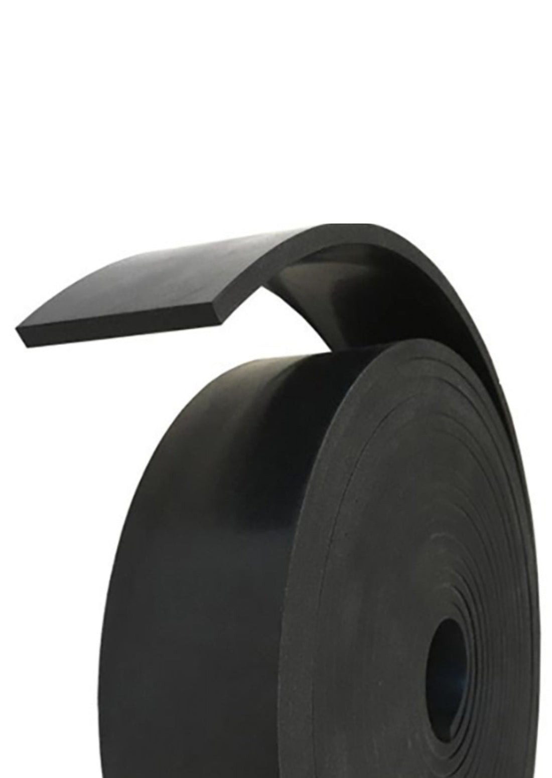 Black Rubber Strip 75° Hardness