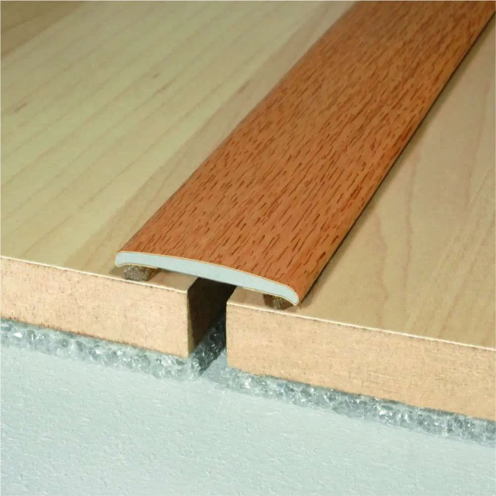 A08 35mm Anodised Aluminium Flat Door Threshold Strip Profile