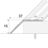 A39 37mm Aluminium Door Threshold Ramp Profile Size