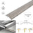 37mm Aluminium Wood-Effect 4-in-1 Door Threshold Strip S16K