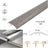 37mm Aluminium Wood-Effect 4-in-1 Door Threshold Strip S16K