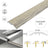 37mm Aluminium Wood-Effect 4-in-1 Door Threshold Strip S16K