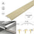 37mm Aluminium Wood-Effect 4-in-1 Door Threshold Strip S16K
