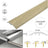 37mm Aluminium Wood-Effect 4-in-1 Door Threshold Strip S16K