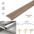 37mm Aluminium Wood-Effect 4-in-1 Door Threshold Strip S16K