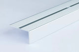 Aluminium Stair Nosing Anodised Grooved Anti-Slip 40 MM x 20 MM