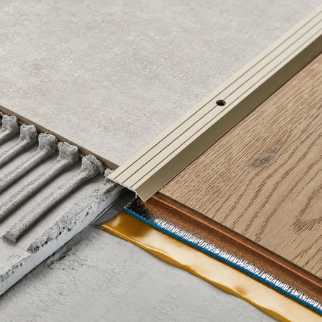 30mm Aluminium Door Threshold Ramp – 1m & 2m Realuse Image