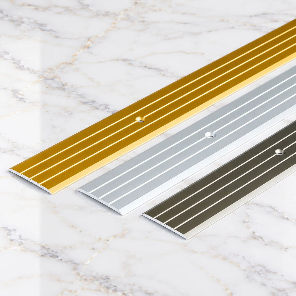 40mm Aluminium Door Threshold Strip – 1m & 2m All Colors