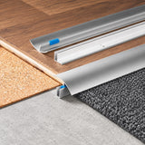 50mm Aluminium Door Threshold Strip – 900mm Push-In Fix Fitting 