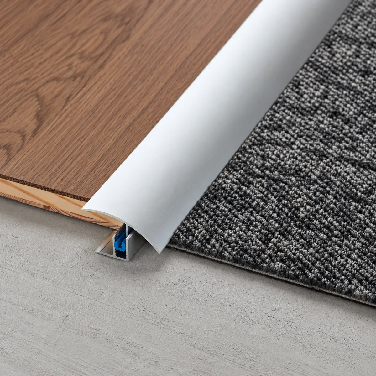 50mm Aluminium Door Threshold Strip – 900mm Push-In Fix Realuse Image