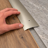 70mm Anodised Aluminium Door Threshold Strip Installation