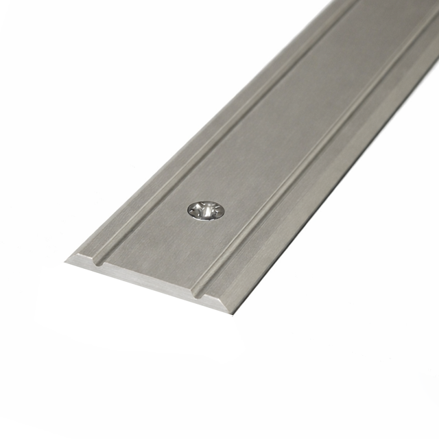 A02 30mm aluminium flat door threshold strip with anodised finish