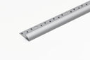 Anodised Aluminium Cover Strip For Carpet Profile Metal Single Edge Trim 1000 MM Length