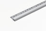 Anodised Aluminium Cover Strip For Carpet Profile Metal Single Edge Trim 1000 MM Length
