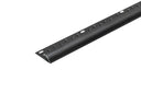 Anodised Aluminium Cover Strip For Carpet Profile Metal Single Edge Trim 1000 MM Length