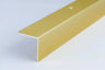 Anodised Grooved Anti-Slip Aluminium Stair Nosing 30 MM x 30 MM x 0.9 Metres Length
