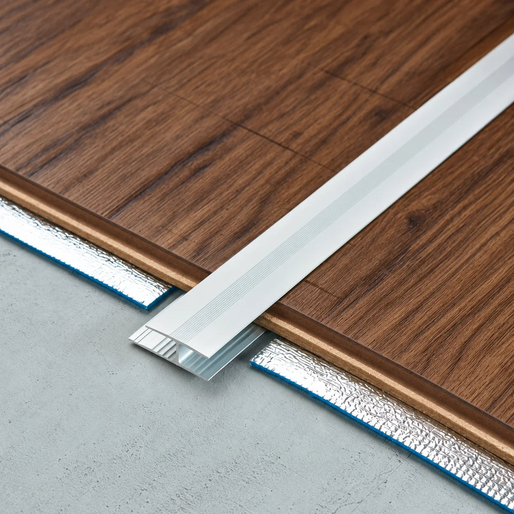 8mm Anodised Aluminium Twin Grip Connection Profile – 1m Realuse Image